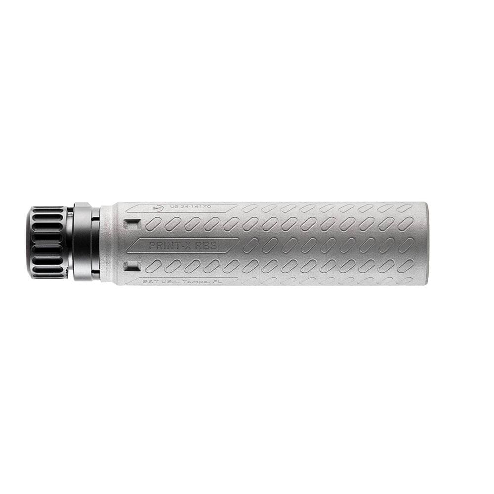B&T X-762 Ti Print-X RBS Suppressor 7.62 Titanium w/SF QD Hub