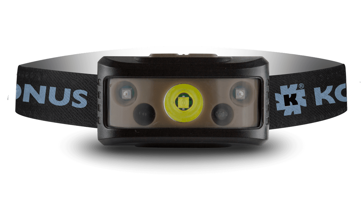 Konus Konusflash-7 Rechargeable Headlamp 236 lumens 4 modes w Hand Motion Sensor