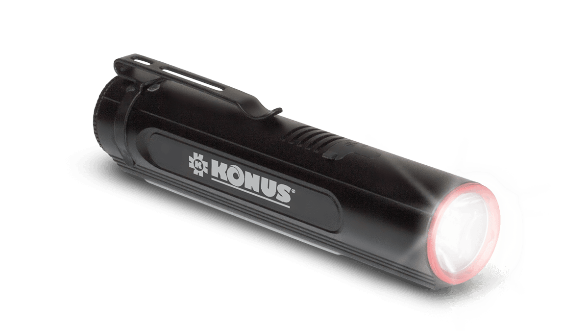 Konus Konuslight-2K Rechargeable Flashlight/Lantern 1000 Lumen & 2000 Lumen Turbo