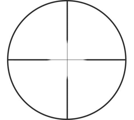 Konus-LX 350 Legend Rifle Scope 3-9x40mm 1" SFP 30/30 Duplex Non Illum Black