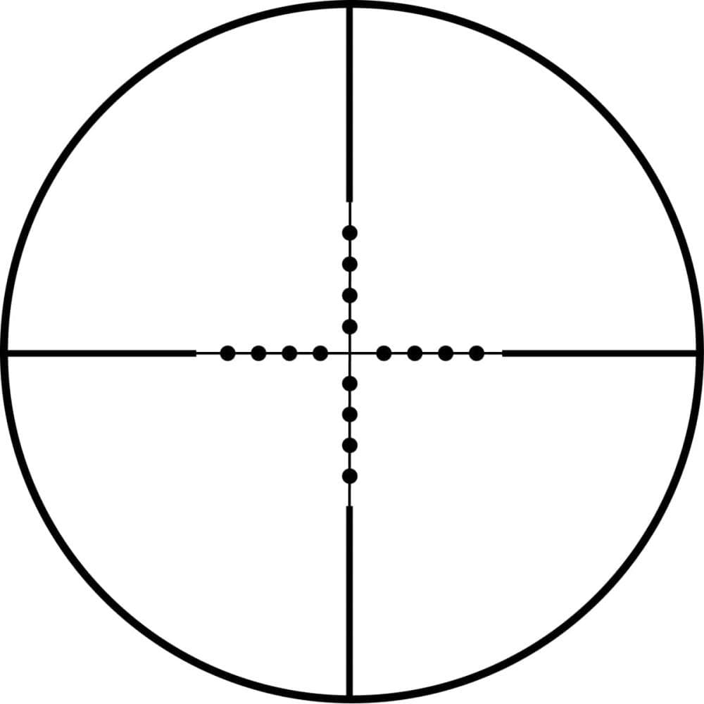 Konus Konuspro 6-24x44 Rifle Scope SFP Engraved Mil Dot Reticle Non Illuminated Black