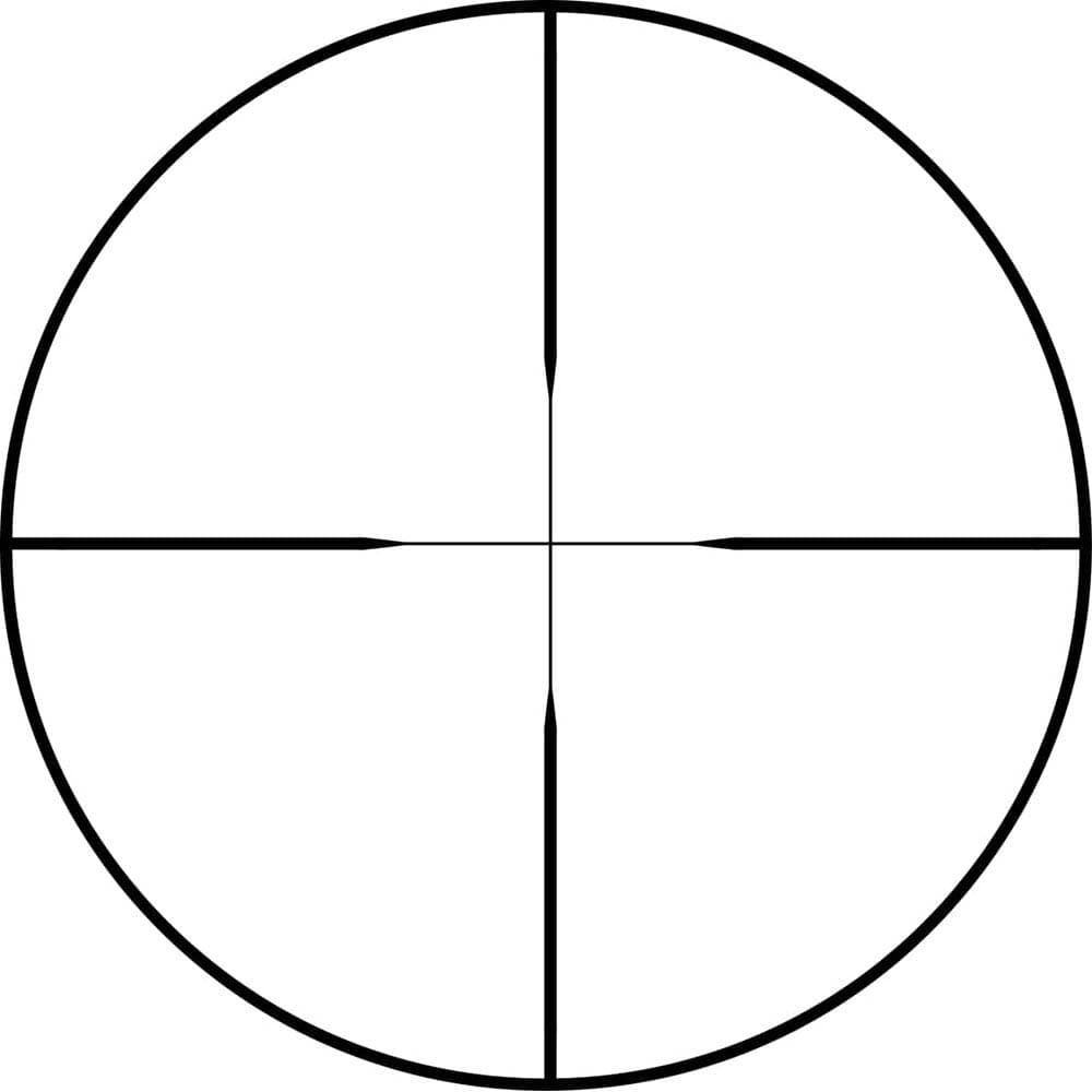 KonusPro Rifle Scope 3-9x40mm 1" SFP 30/30 Black