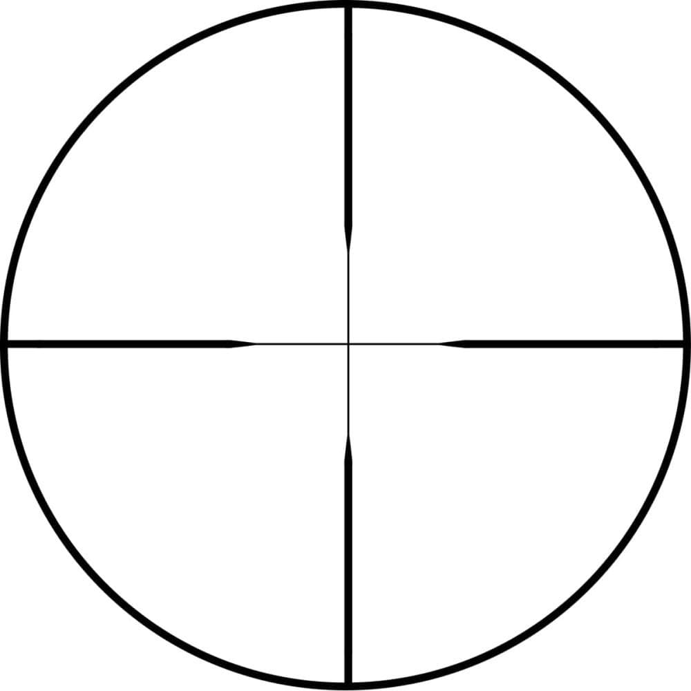 KonusPro 3-9x50mm Rifle Scope 30/30 Engraved Reticle Matte Black