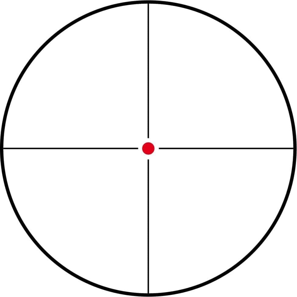 KonusPro Plus 6-24x50mm Rifle Scope Engraved Blue/Red Illum Fine Crosshair Reticle Matte Black