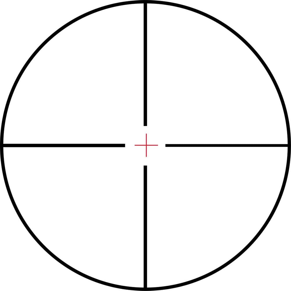 KonusPro Rifle Scope - 3-9x50mm Dual illum 30/30 Engraved Reticle Matte Black