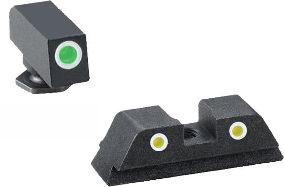 Ameriglo Classic Tritium NIght Sight Set 3-Dot for GLOCK 1719 22 23 24 26 27 33 34 35 37 38 39