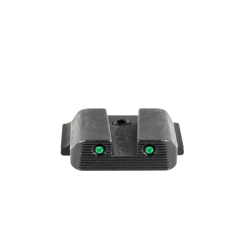 Ameriglo 2-Dot Tritium Rear Handgun Sight for S&W M&P Shield (Excludes EZ) Green with Black