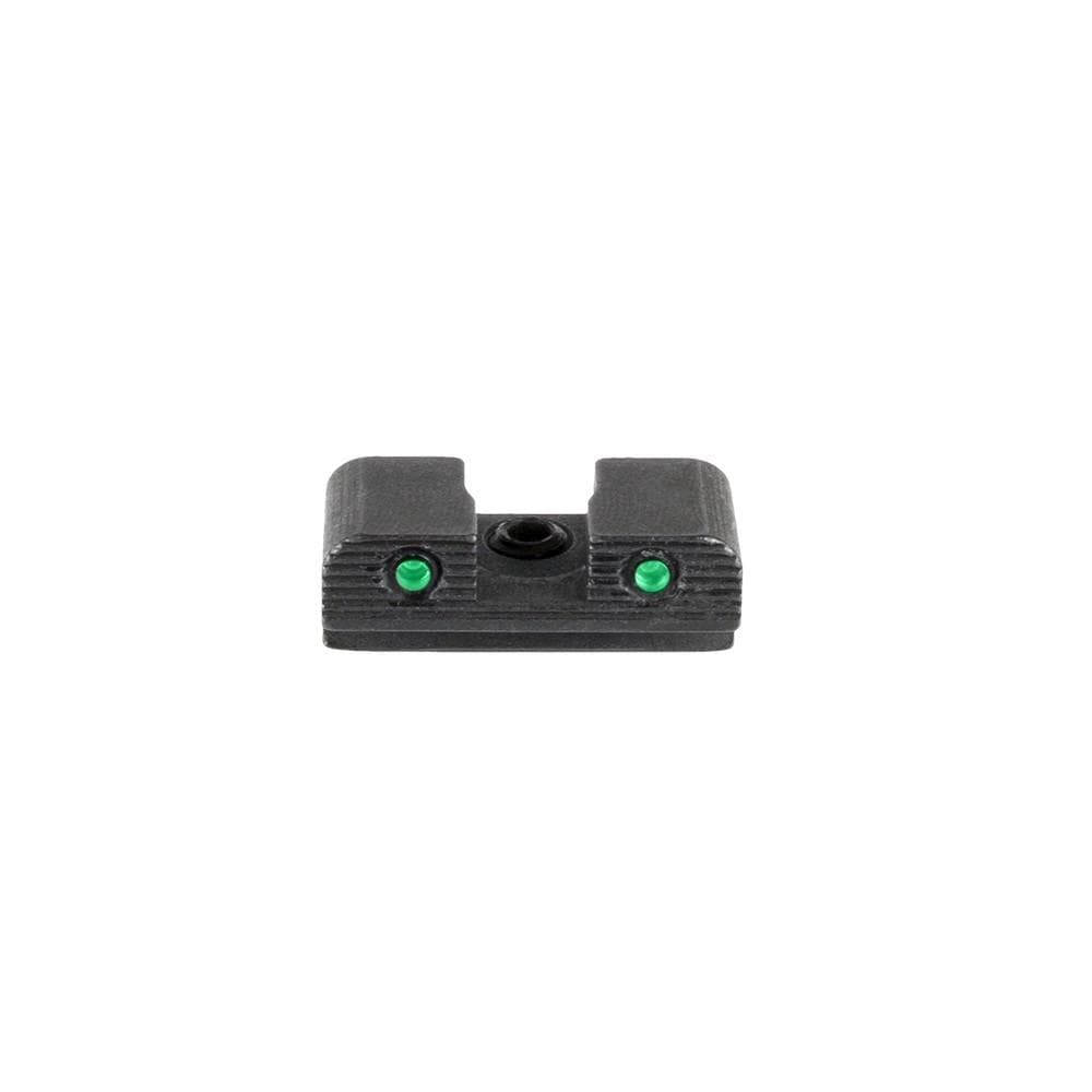 Ameriglo 2-Dot Tritium Rear Handgun Sight for Sig Sauer/Springfield XD/Hellcat (Non OSP) Green with Black Notch #10