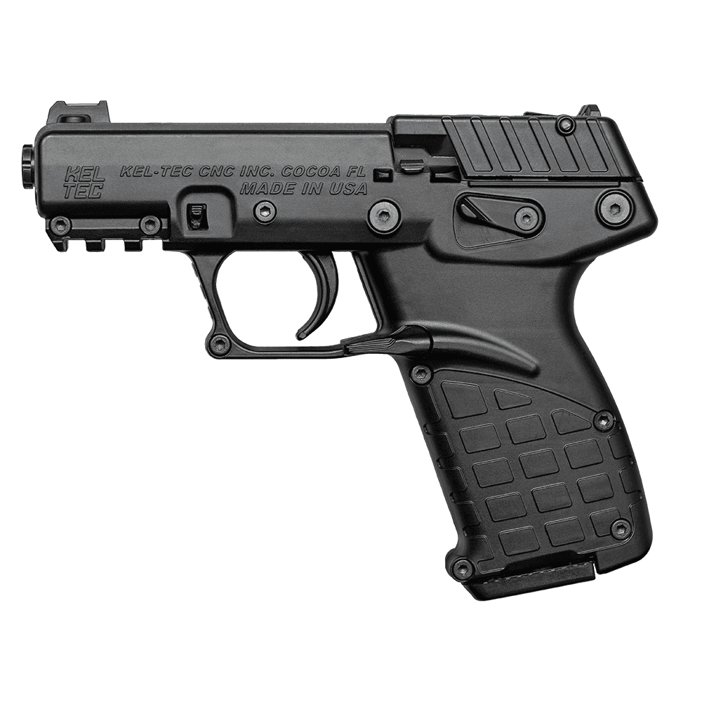 Kel-Tec P17 OR Handgun .22 LR 16rd Magazines (3) 3.8" 1/2x28 Threaded Barrel Black