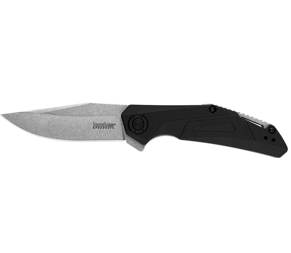 Kershaw Camshaft Knife with SpeedSafe 3" Clip Point Blade Black