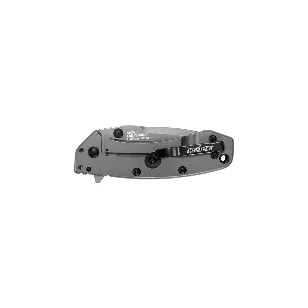 Kershaw Cryo Folding Knife 2-3/4" Drop Point Blade Matte Grey