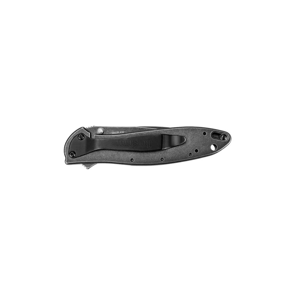Kershaw Leek Folding Knife 3" Drop Point Blade Black