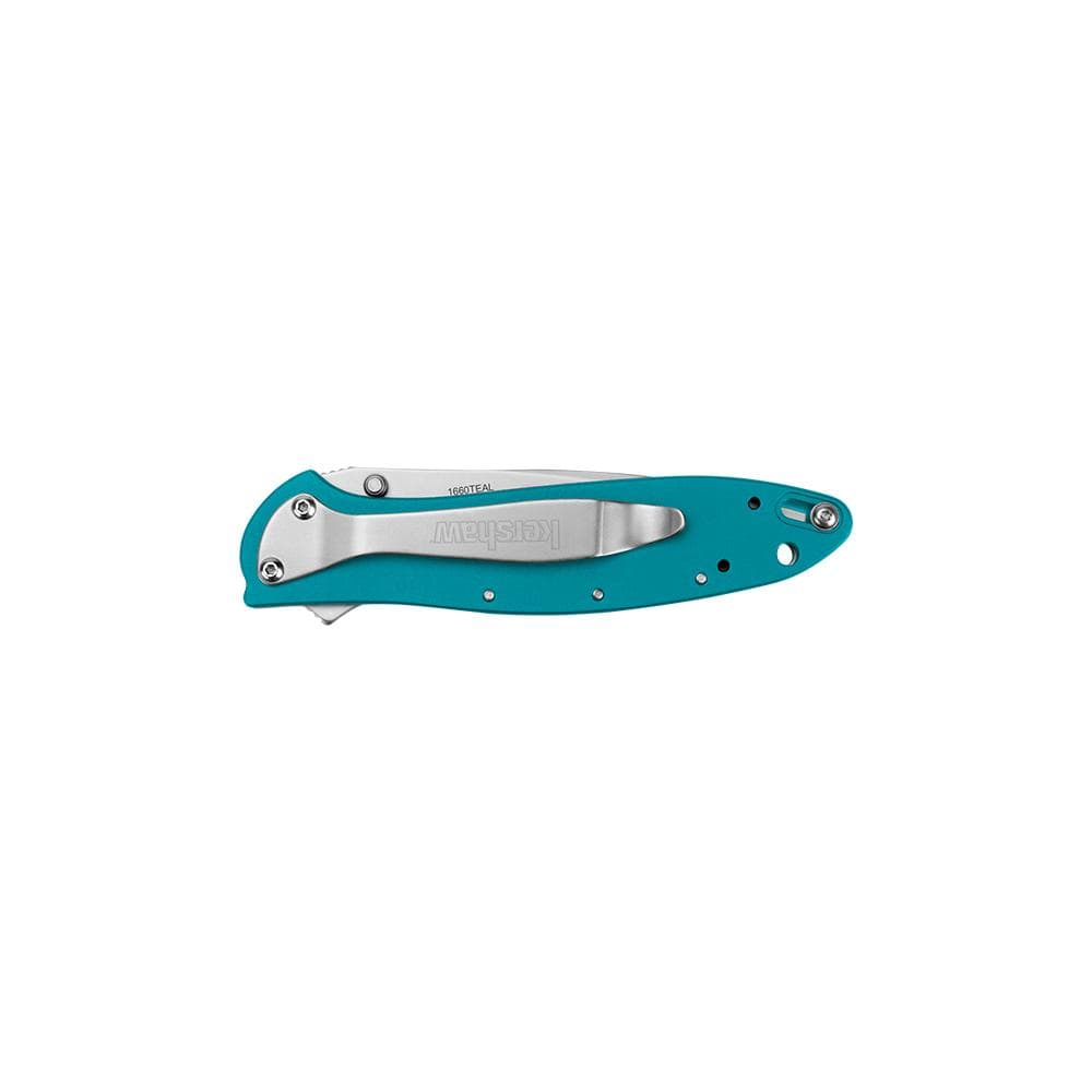 Kershaw Leek Folding Knife 3" Drop Point Blade Teal