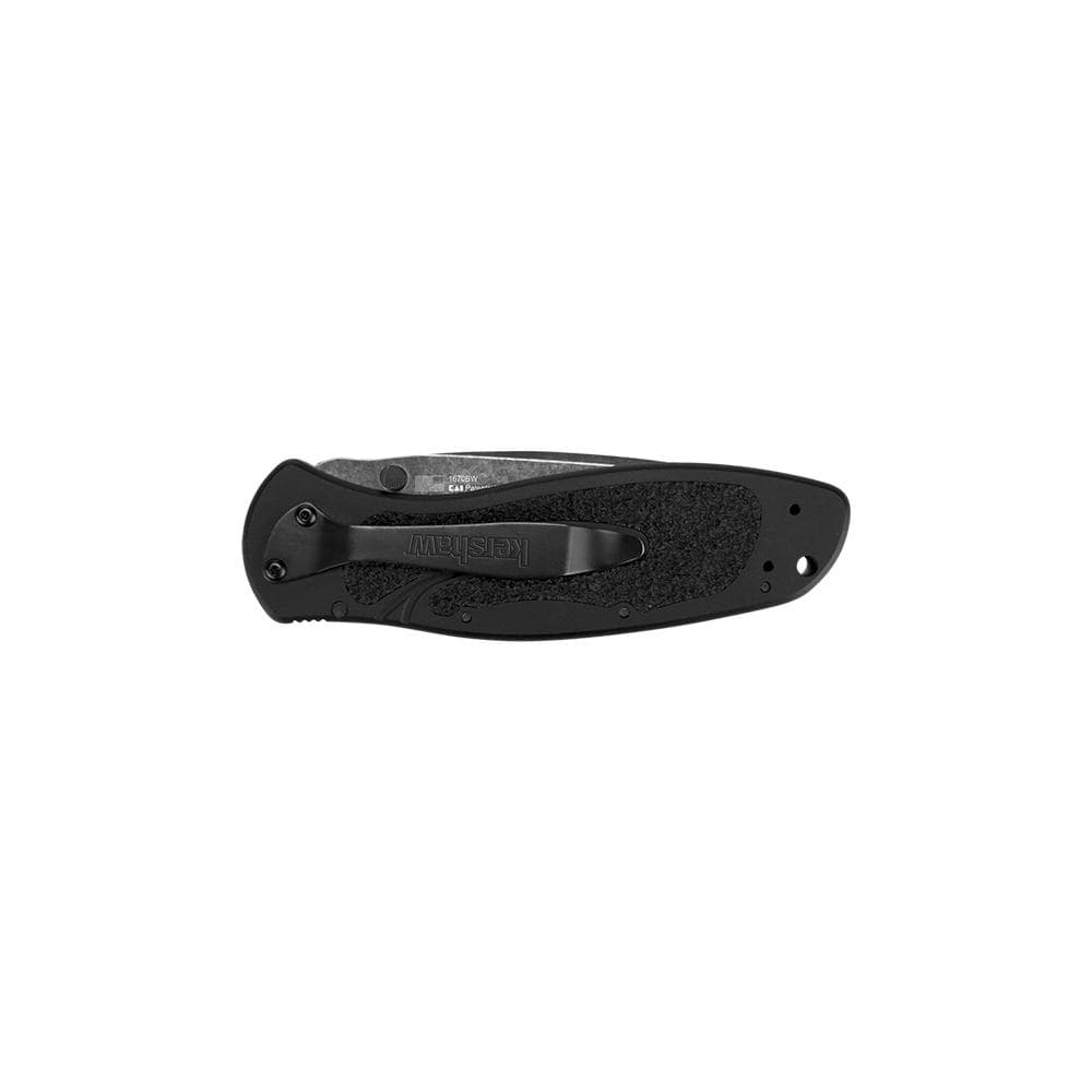 Kershaw Blur Folding Knife 3-2/5" Drop Point Blade Black