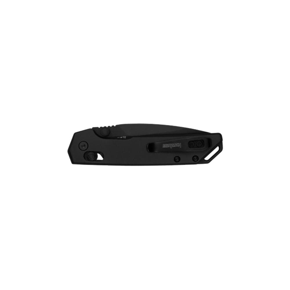 Kershaw Mini Iridium Folding Knife 3" Spear Point Blade Black