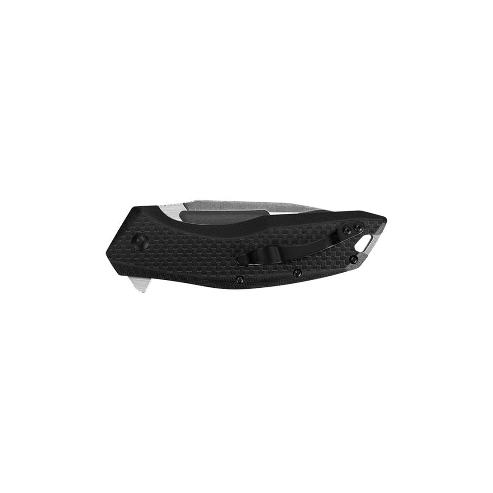 Kershaw Flourish Folding Knife 3-1/2" Drop Point Blade Black