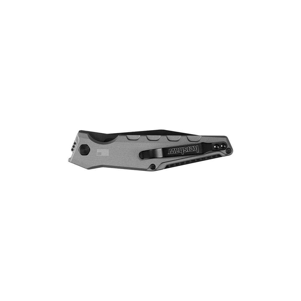 Kershaw Launch 7 Automatic Knife 3-7/10" Drop Point Blade Grey