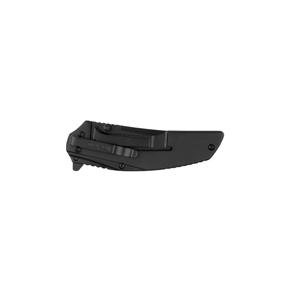 Kershaw Outright Folding Knife 3" Trailing Point Blade Black