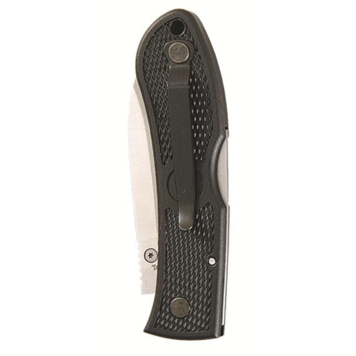Ka-Bar Dozier Hunter Folding Knife 3" Drop Point Blade Black