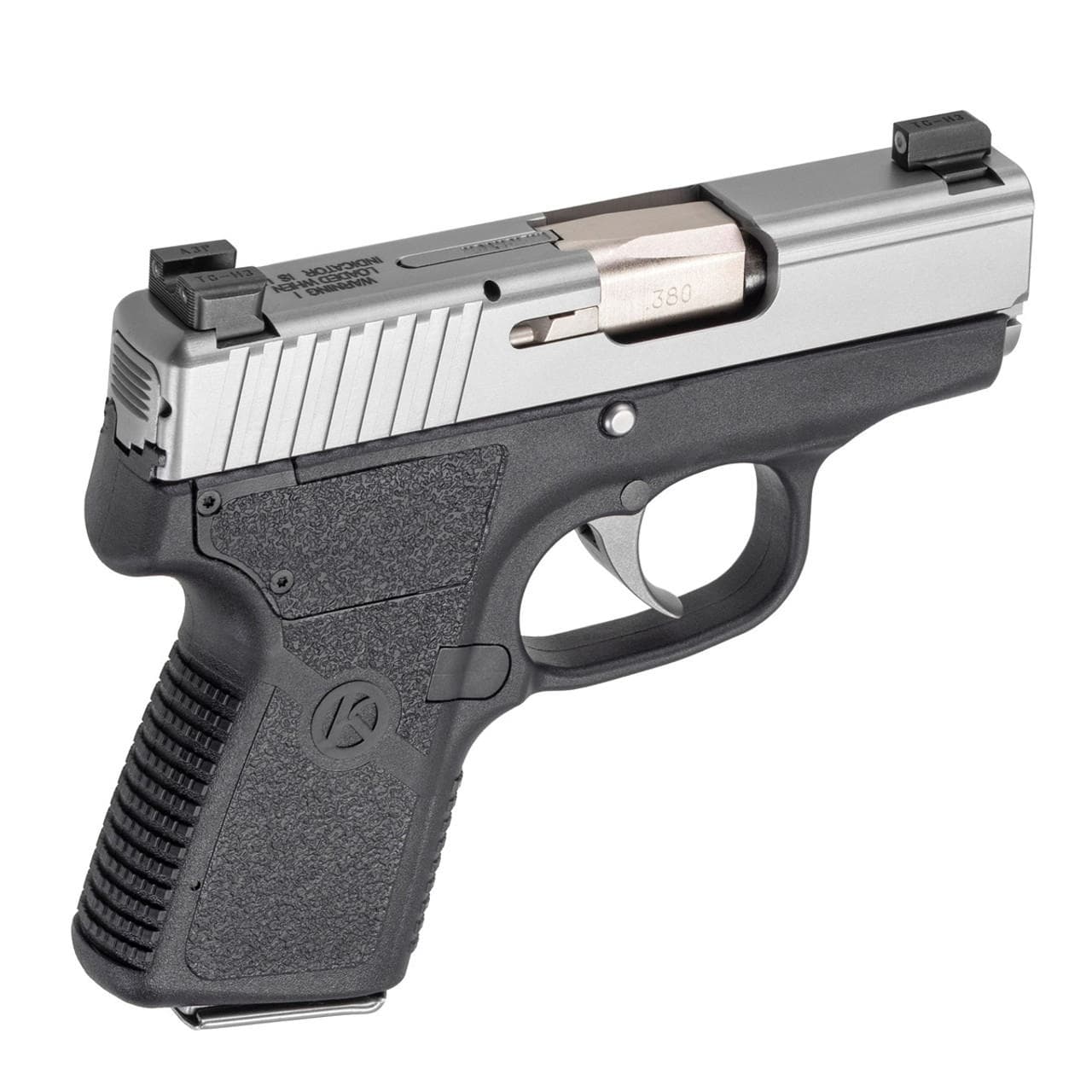 Kahr P380 Handgun .380 Auto 6rd Magazine 2.58" Barrel Black Stainless LCI Night Sights CA Compliant