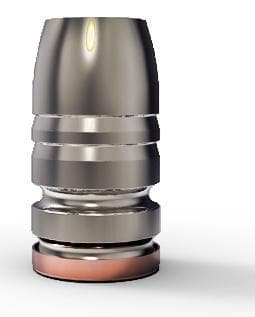 Lee Round Flat Nose Pistol Mould - 6 Cavity (Handles Sold Separately) .430" 310 gr