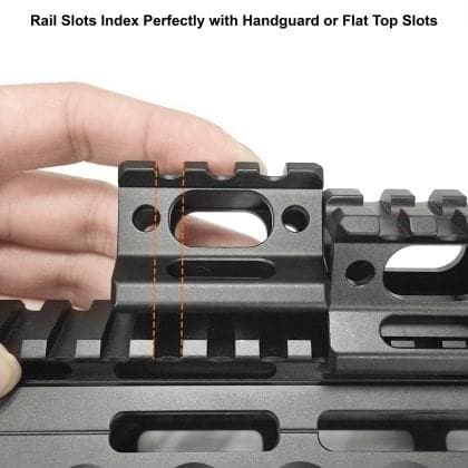 Leapers UTG Super Slim Picatinny Riser Mount 1 Inch High 3 Slots