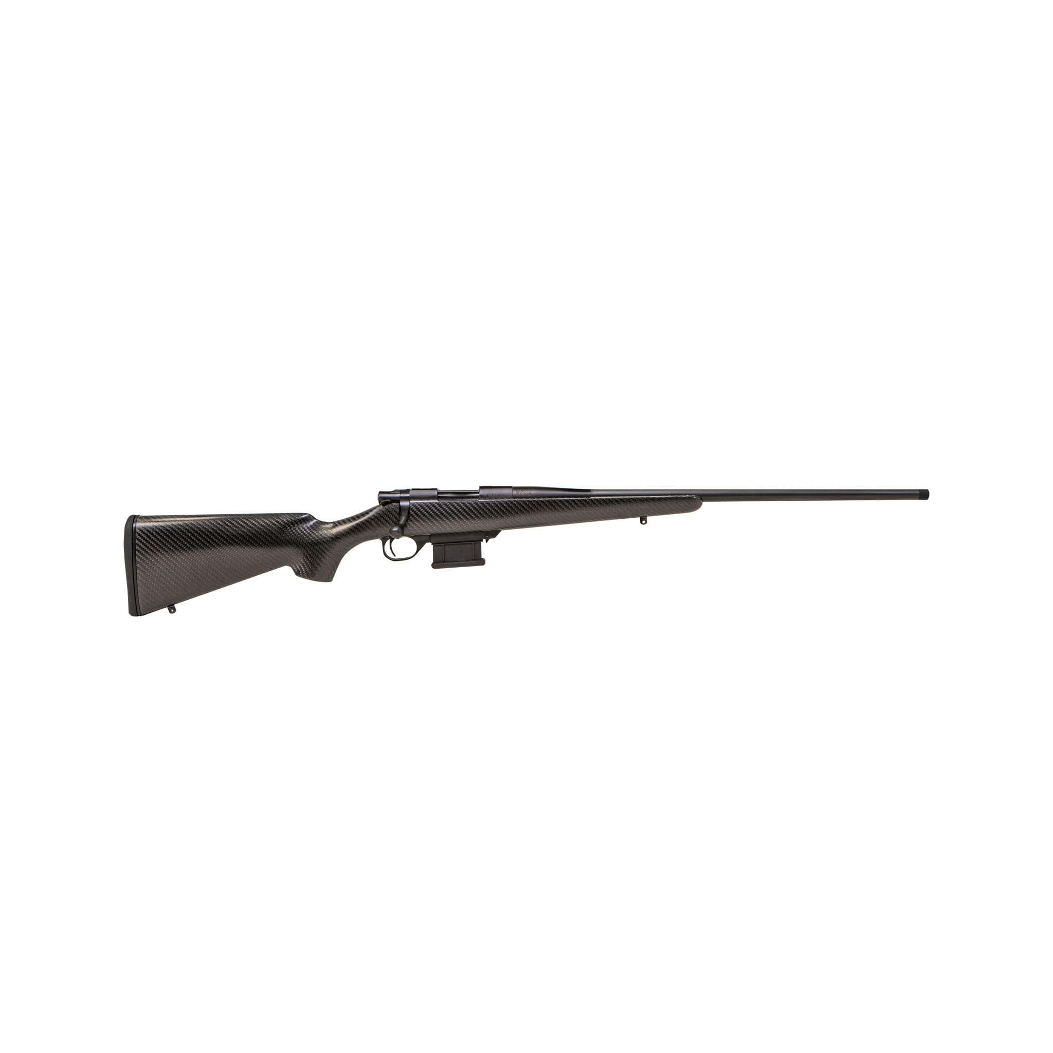 Howa M1500 Bolt Action Carbon Stalker Rifle 6.5 PRC 4rd Magazine 24" Threaded Barrel Blued Carbon Fiber Stock