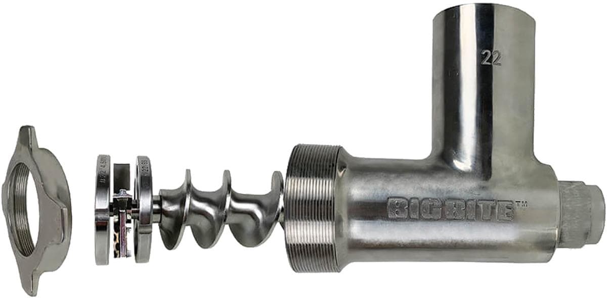 LEM Products #8 Big Bite Dual Grind Meat Grinder - 0.5HP