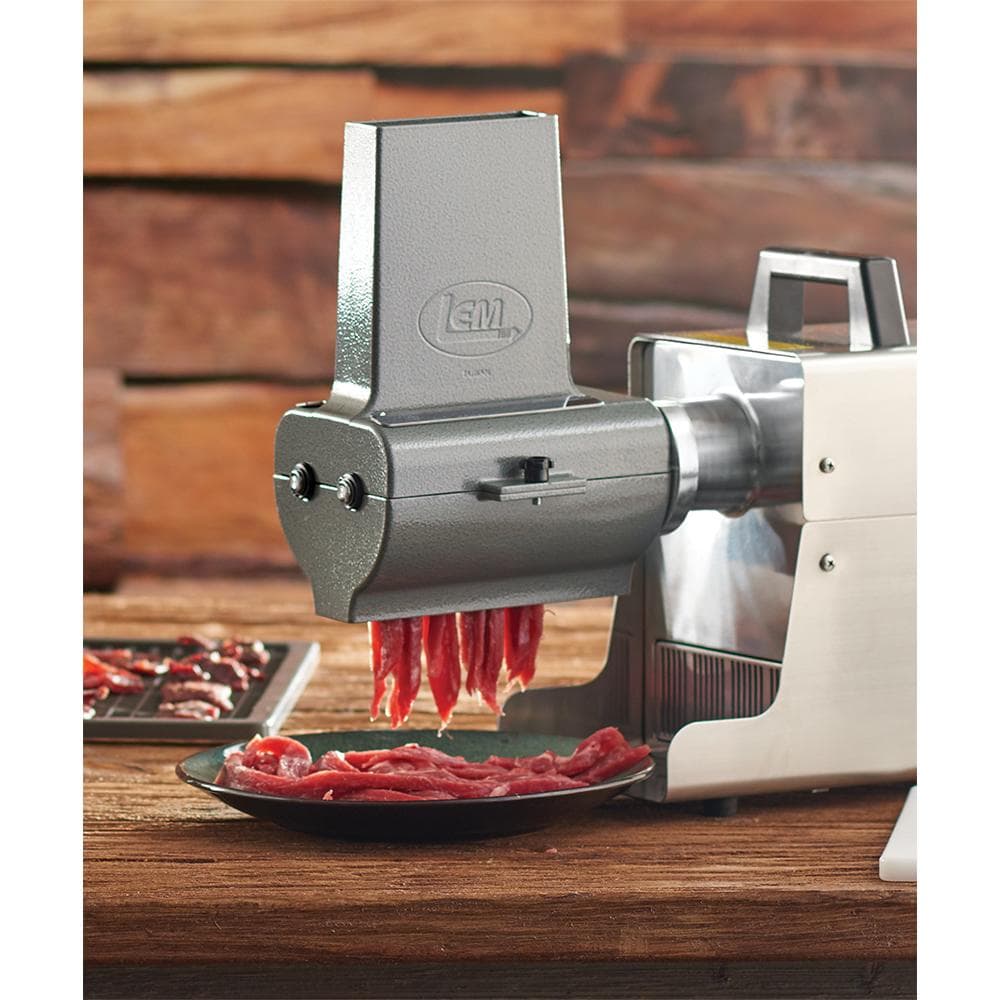 LEM Products Big Bite 2-in-1 Jerky Slicer/Tenderizer Attachment for Grinder