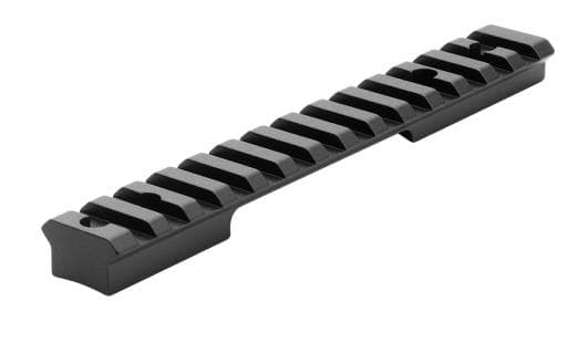 Leupold 1-Piece Mark 4 8-40 Adaptable Steel Scope Base 20 MOA - Weatherby Vanguard / Mark V LA Matte Black