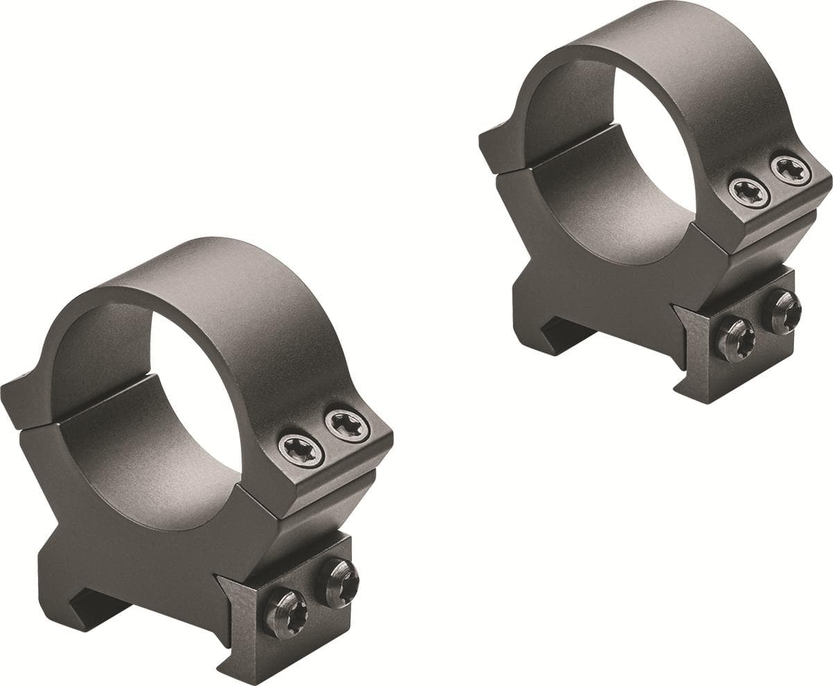 Leupold 2-Piece Precision-Fit PRW2 Weaver-Style Permanent Rings 30mm Medium - Matte Black