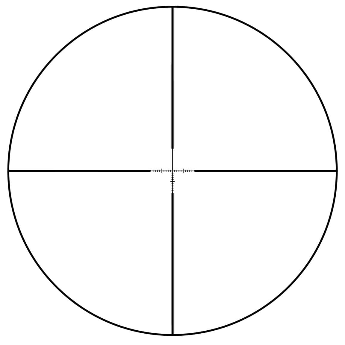 Leupold VX-Freedom Rifle Scope 3-9x40 1" SFP Tri-MOA Non Illum. Black