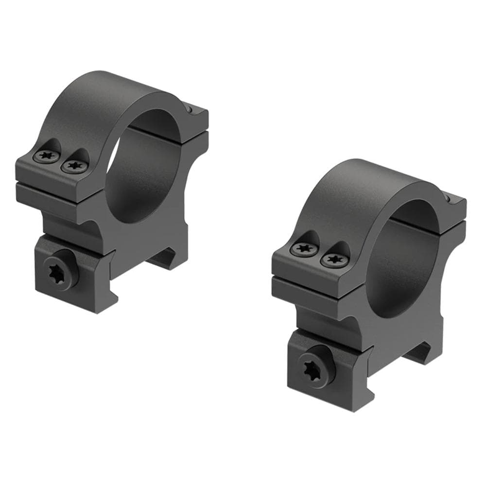 Leupold Open Range Cross-Slot Rings 1" Medium Matte
