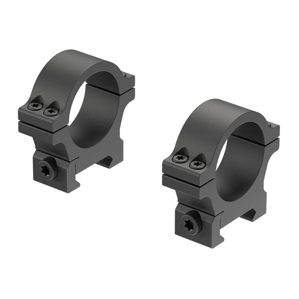 Leupold Open Range Cross-Slot Rings 30mm Low Matte