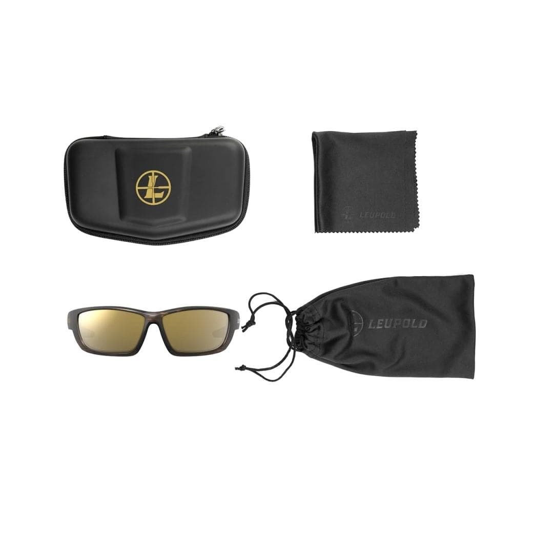 Leupold Cheyenne Sunglasses Matte Tortoise with Bronze Mirror Lens
