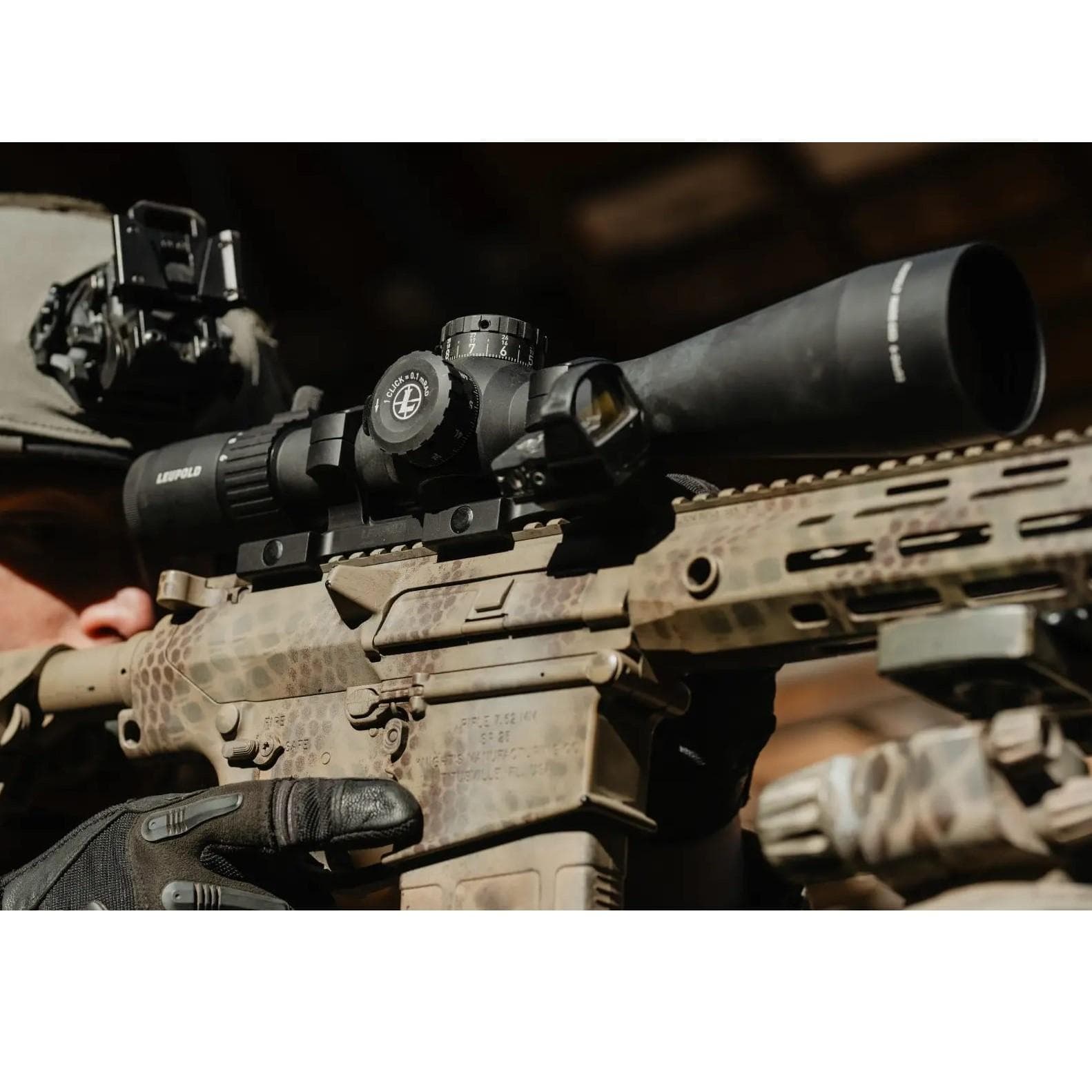 Leupold Mark 4HD Rifle Scope 8-32x56 34mm M5C3 Side Focus FFP PR3-MIL Non-Illum