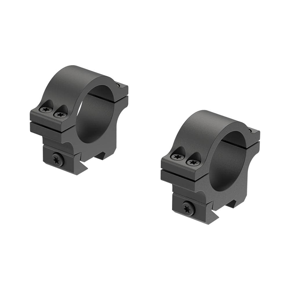 Leupold Open Range Rimfire Cross-Slot Rings 1" Medium Black