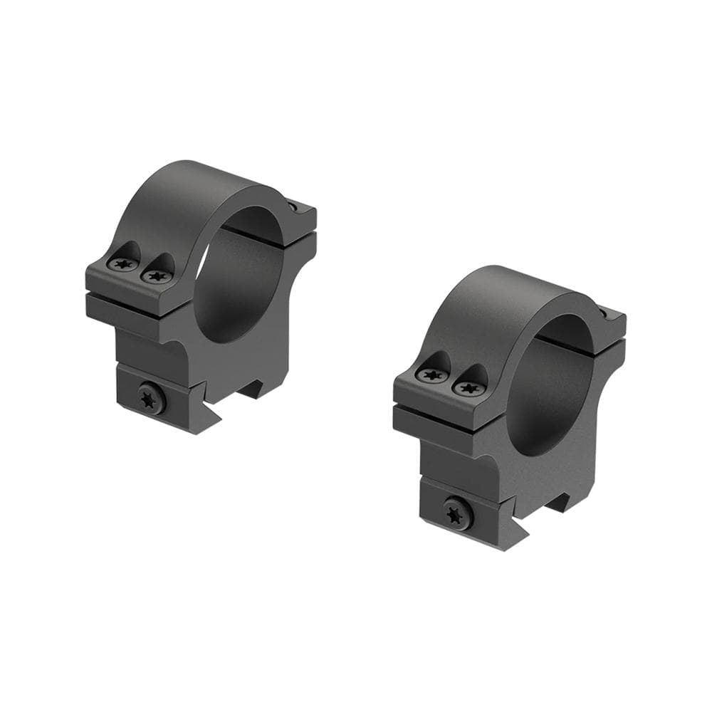 Leupold Open Range Rimfire Cross-Slot Rings 1" High Black