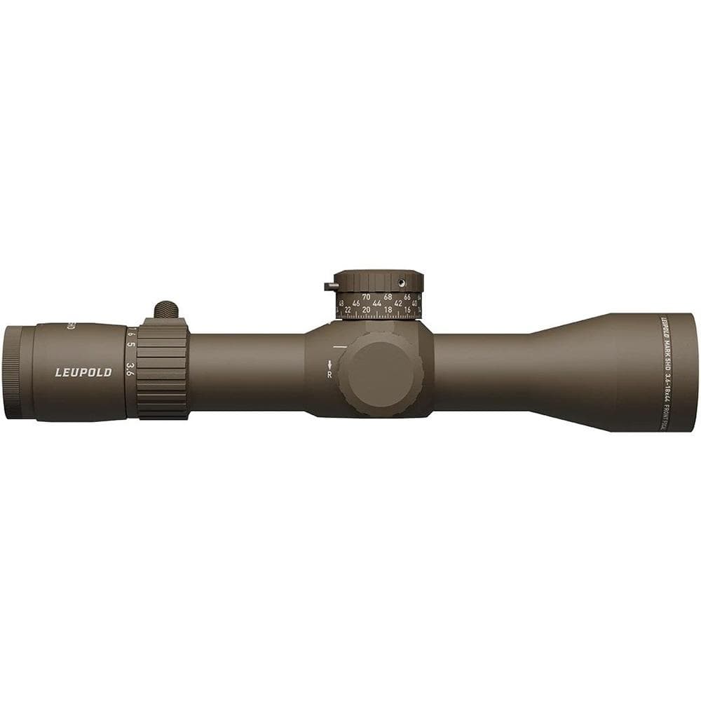 Leupold Mark 5HD Rifle Scope 3.6-18x44 35mm M1C3 FFP PR-1MOA Non-Illum Flat Dark Earth