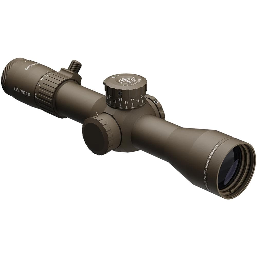 Leupold Mark 5HD Rifle Scope 3.6-18x44 35mm FFP Tremor 3 Dark Earth