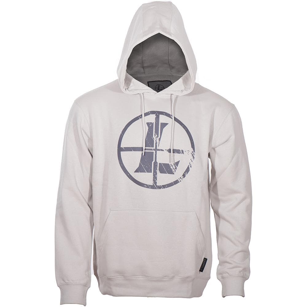 Leupold Distressed Reticle Hoodie Bone L