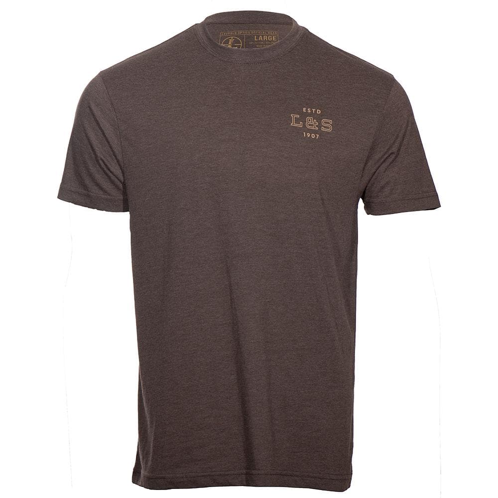 Leupold L&S Heritage Short Sleeve Tee Espresso L