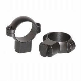 Leupold 2-Piece STD Windage Adjustable Steel Rings 1" Super High Matte