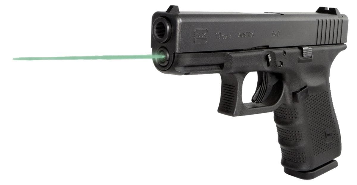LaserMax Guide Rod Laser for GLOCK 19 GEN4 - Green