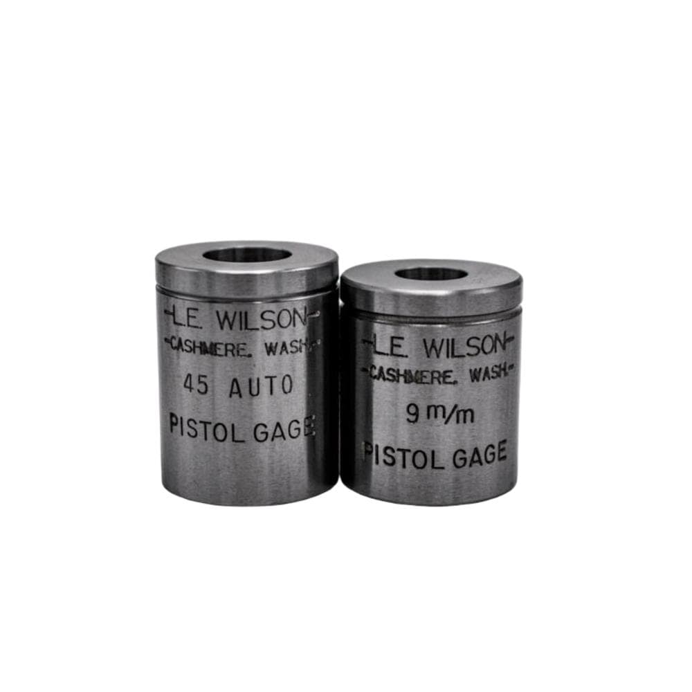 L.E. Wilson Pistol Max Gage .38 Spl