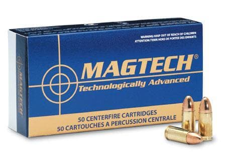 MagTech Handgun Ammunition .25 ACP 50 gr FMJ 760 fps 50/box