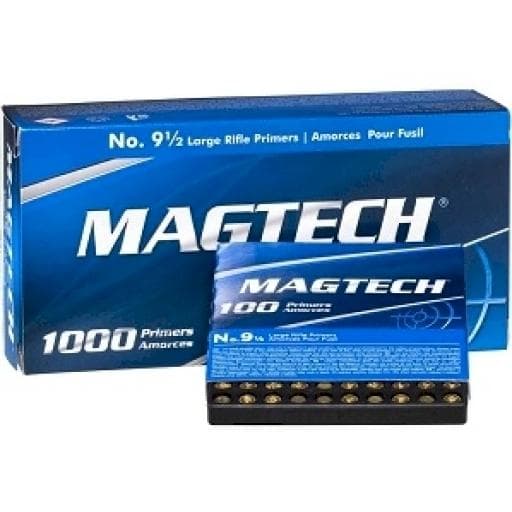 Magtech Large Rifle Primer 9 MIL-STD - 1000/ct