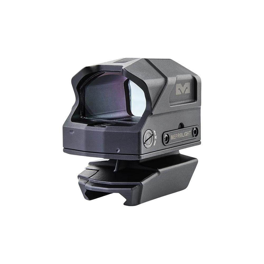 Mepro MCO PRO Closed Emitter Carbine Optic Red Dot Red 3 Segment 2/68 MOA Speed Ring Black
