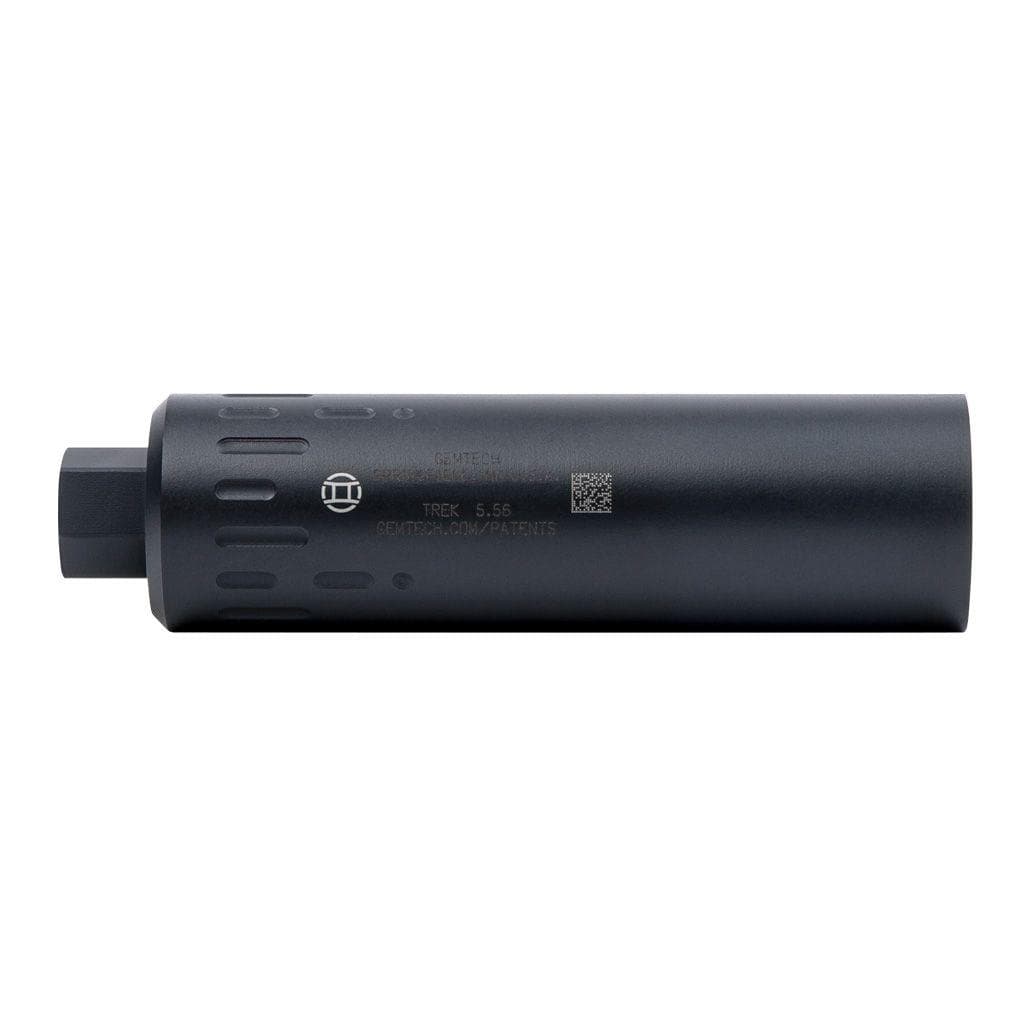 Gemtech TREK II Direct Thread Steel Suppressor 5.56mm Black
