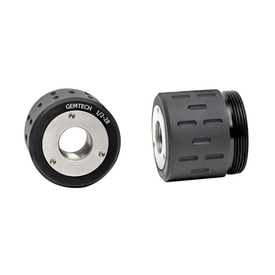 Gemtech Threaded Rear Mount Adaptor for GM-45/LUNAR-45 1/2-28 Thread